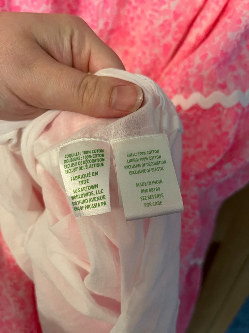 Lilly Pulitzer Pink Floral Tiered Sundress - Picture 3 of 15